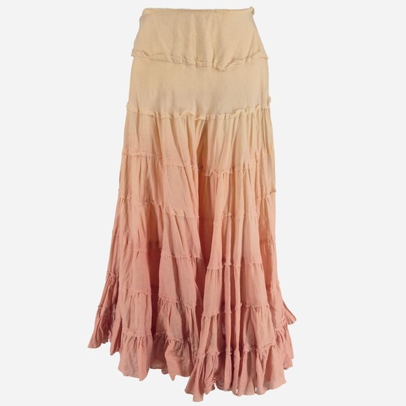bebe Dresses & Skirts - bebe peach ombre maxi skirt marked size small.